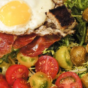 Bacon And Eggs Salad | Something New For Dinner
