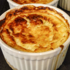 Cheesy corn custard | Something New For Dinner