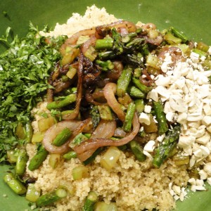 Quinoa With Asparagus | Something New For Dinner