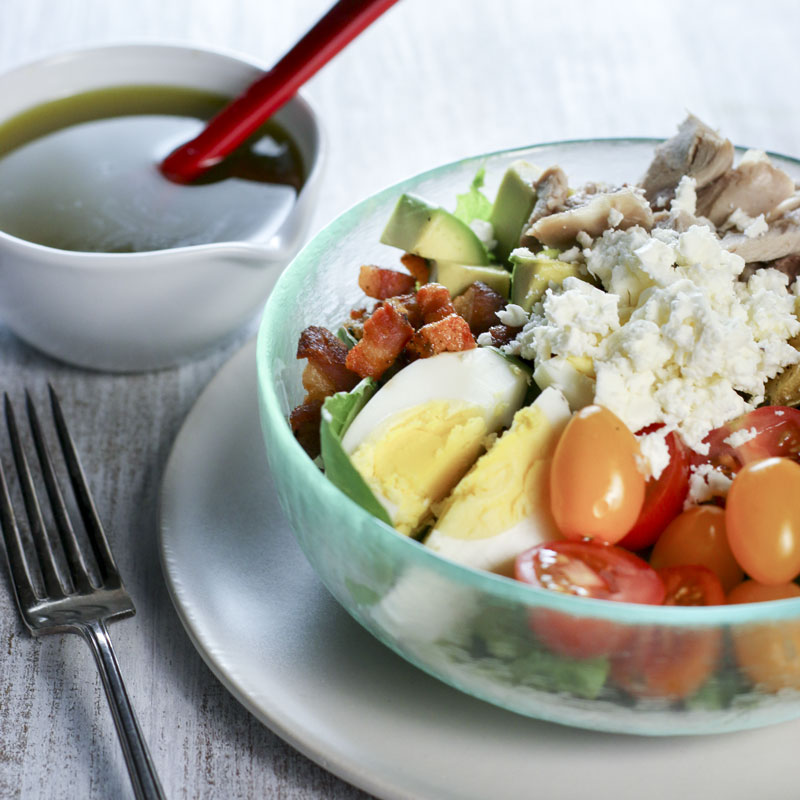 Meal-Prep Turkey Cobb Salad