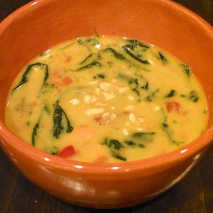 African Curried Vegetable & Coconut Soup | Something New For Dinner