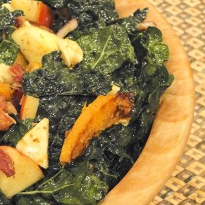 Kenyan Massaged Kale Salad | Something New For Dinner