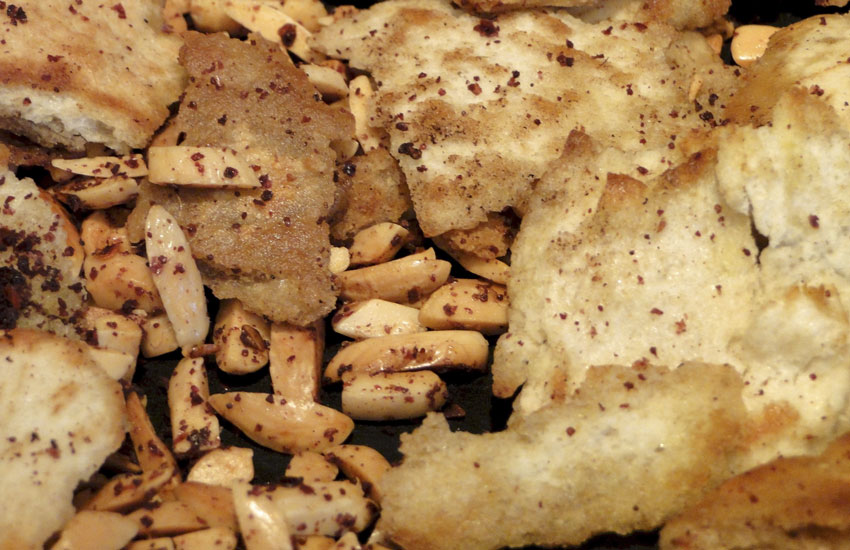 Spinach Salad & Sumac Croutons Something New For Dinner