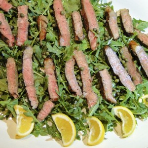 Florentine-style Steak & Arugula Salad | Something New For Dinner