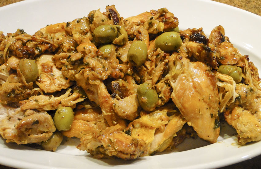 Moroccan Lemon Chicken & Olives | Something New For Dinner