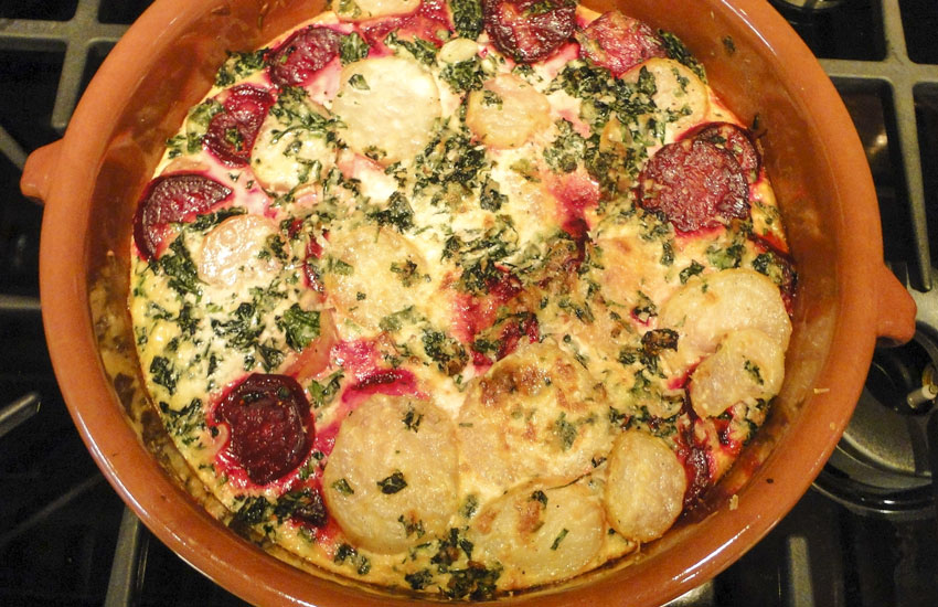 Beet And Kale Gratin Something New for Dinner