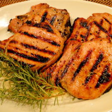 Maple-brined grilled pork chops | Something New For Dinner