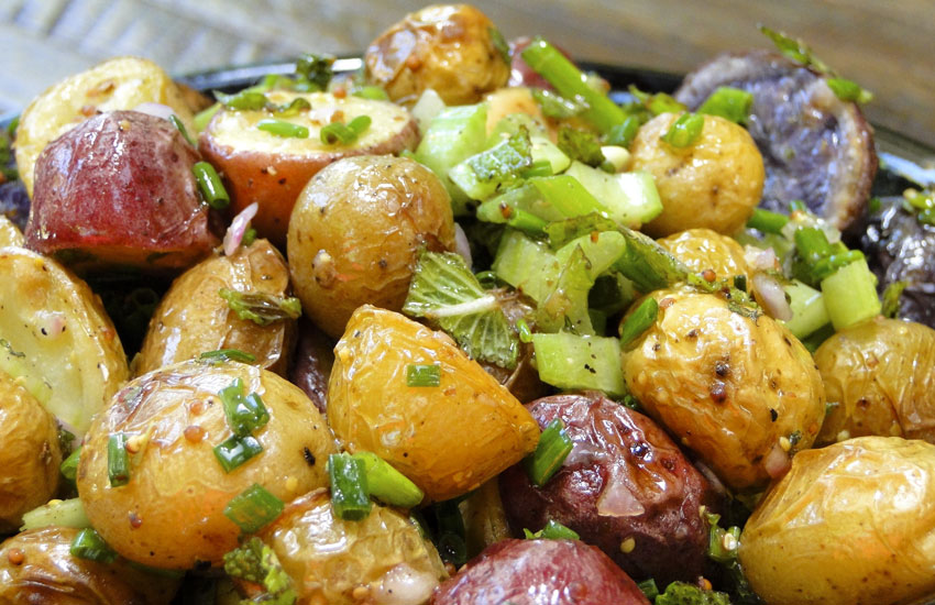 Roasted Potato Salad With Herbs | Something New for Dinner