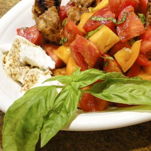 Tomato And Grilled Bread Salad | Something New For Dinner