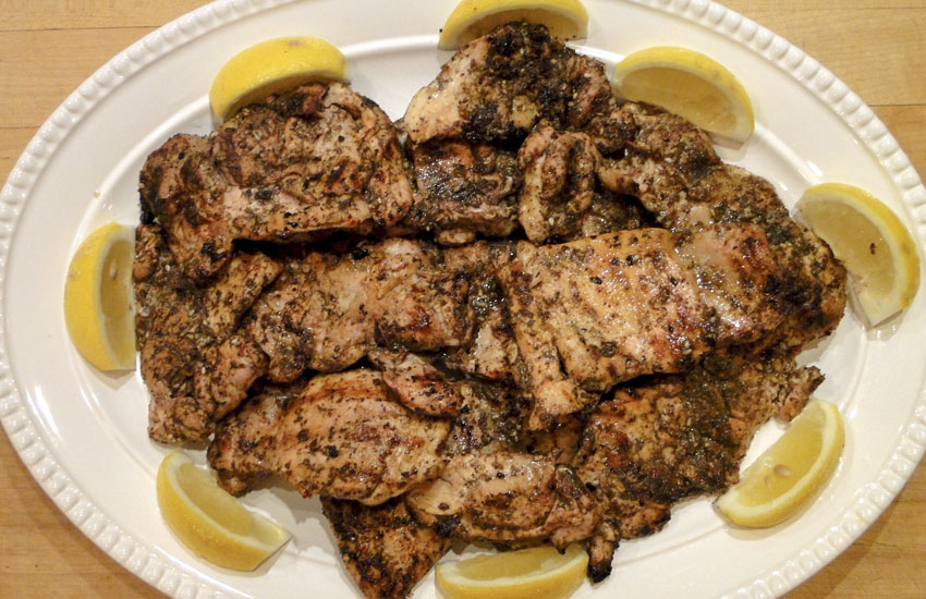 Za'atar And Lemon Grilled Chicken | Something New For Dinner