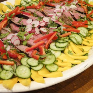 Thai Grilled Flank Steak Salad | Something New For Dinner