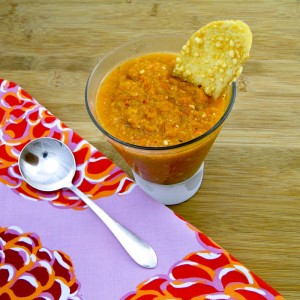 Roasted Yellow Gazpacho | Something New For Dinner