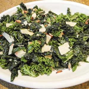 Kale Salad With Dates And Almonds | Something New For Dinner