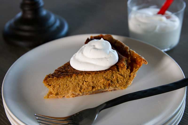 Pumpkin Pie With Espresso | Something New For Dinner