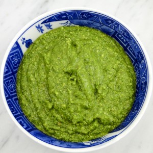 Basil And Spinach Pesto | Something New For Dinner