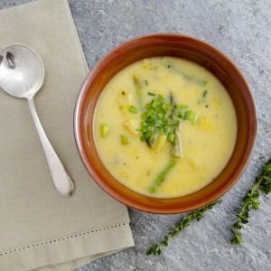 Leek, Potato And Asparagus Soup | Something New For Dinner
