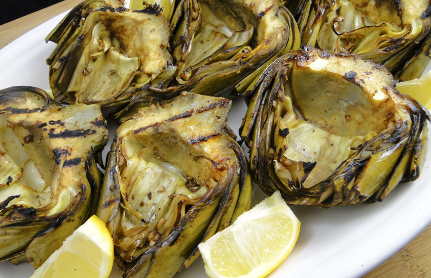 Grilled Artichokes Something New for Dinner