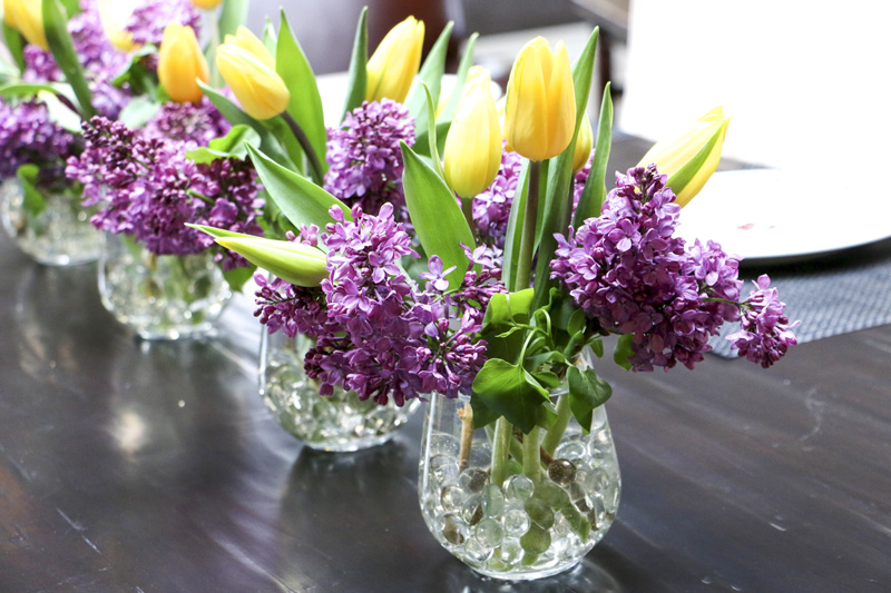 Easter Flowers: Lilacs & Tulips | Something New For Dinner