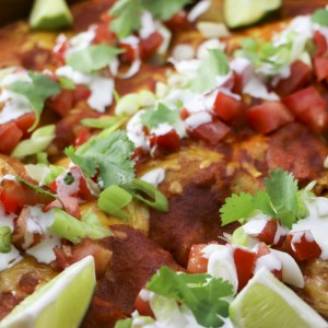 Chorizo And Potato Enchiladas | Something New For Dinner