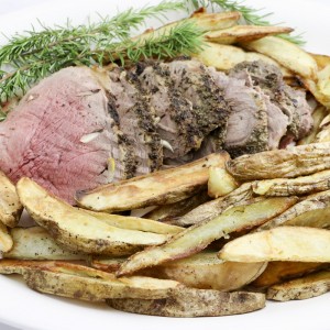 Roast Leg Of Lamb And Potatoes | Something New For Dinner