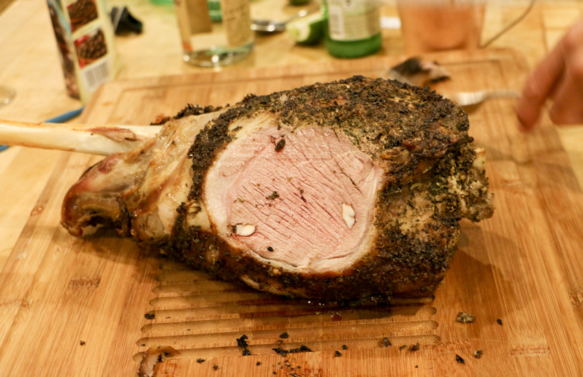 Roast Leg Of Lamb And Potatoes | Something New For Dinner