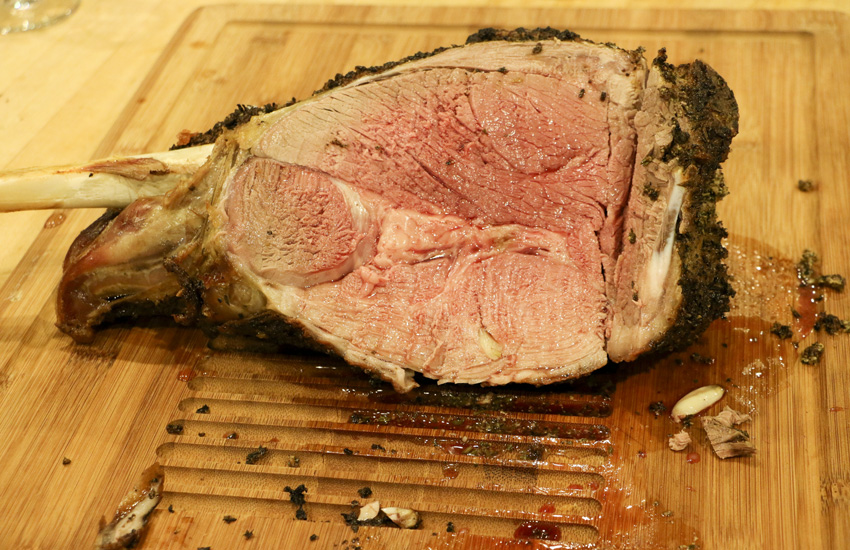Roast Leg Of Lamb And Potatoes | Something New For Dinner