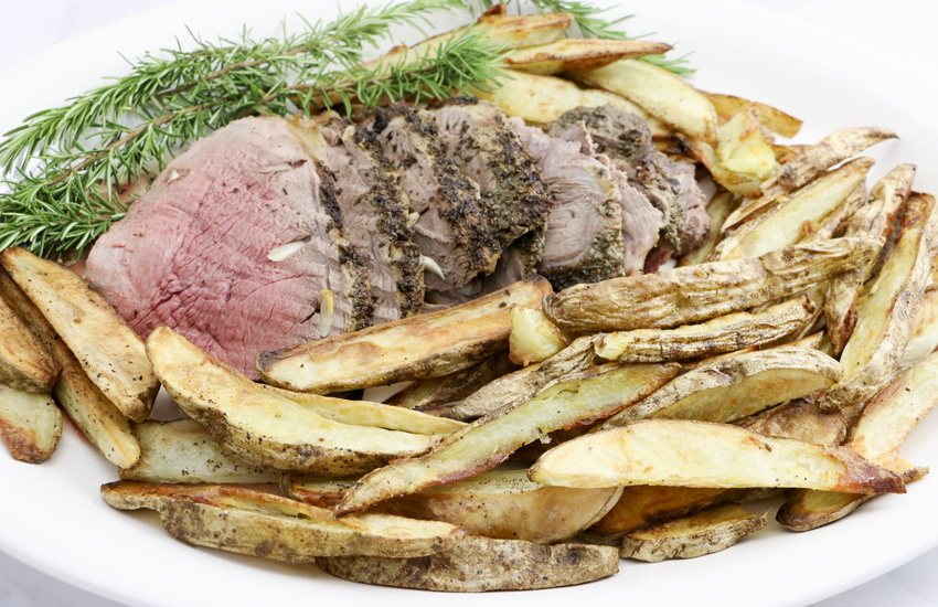 Roast Leg Of Lamb And Potatoes | Something New For Dinner
