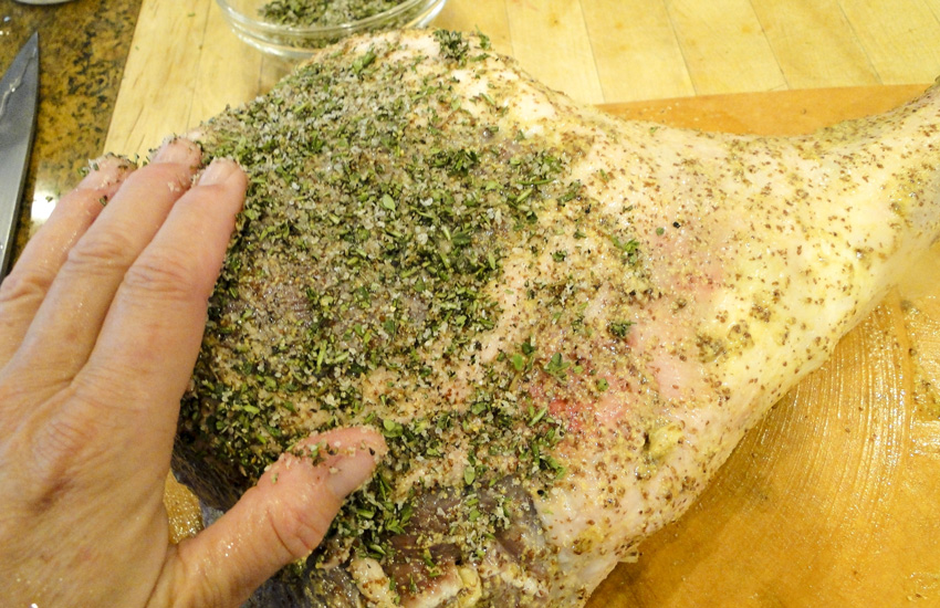Roast Leg Of Lamb And Potatoes | Something New For Dinner