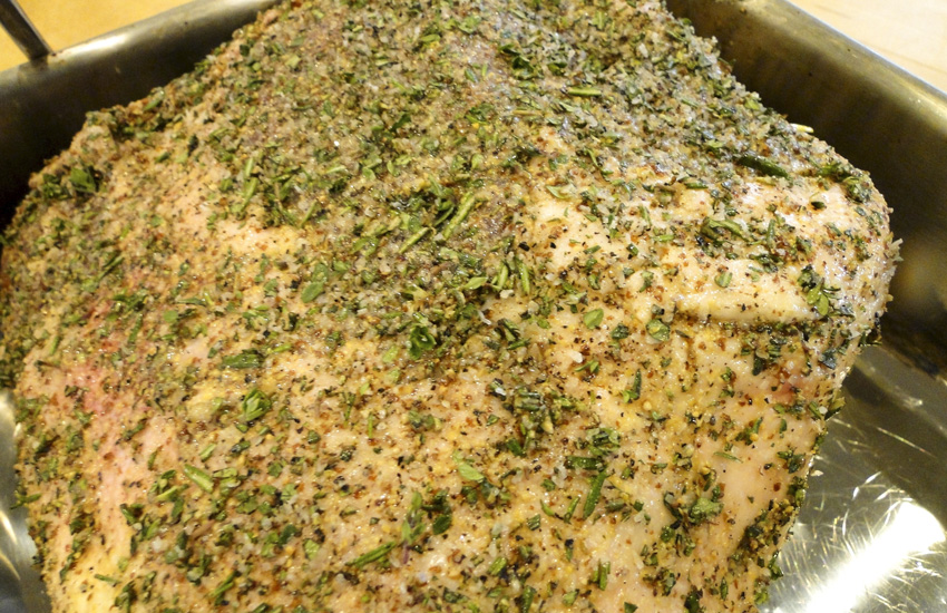 Roast Leg Of Lamb And Potatoes | Something New For Dinner