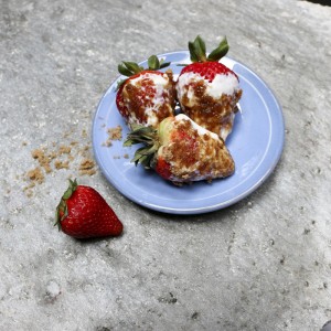 Strawberries, Sour Cream & Sugar | Something New For Dinner