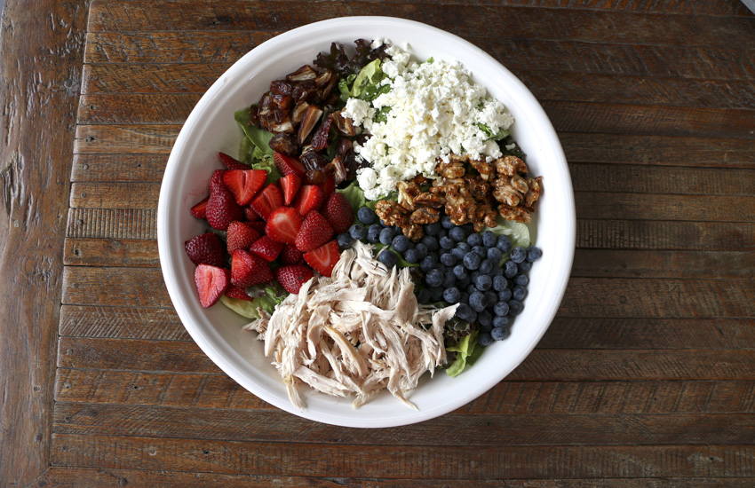 Chicken, Berry, & Walnut Salad | Something New For Dinner