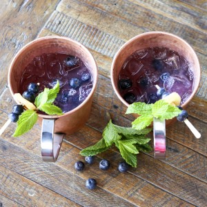 Garden Mule Cocktail | Something New For Dinner
