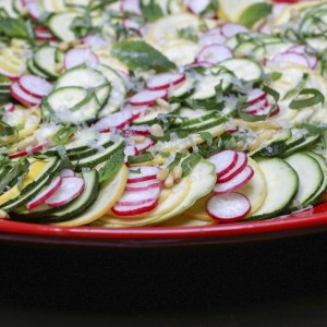 Raw Zucchini Salad | Something New For Dinner