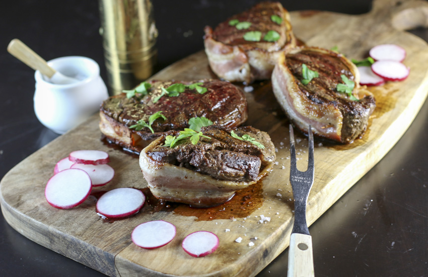 Bacon-Wrapped Filet Mignon | Something New For Dinner
