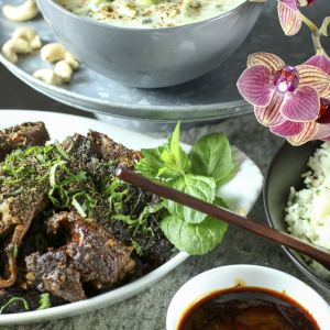 Kashmiri Lamb In Red Chile Sauce | Something New For Dinner