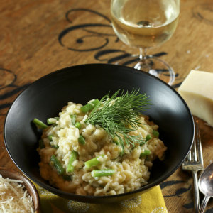 Risotto With French Beans & Dill | Something New For Dinner