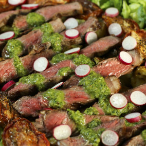 Potato, Steak & Chimichurri Salad | Something New For Dinner