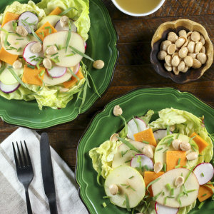 Apple, Radish & Marcona Almond Salad | Something New For Dinner