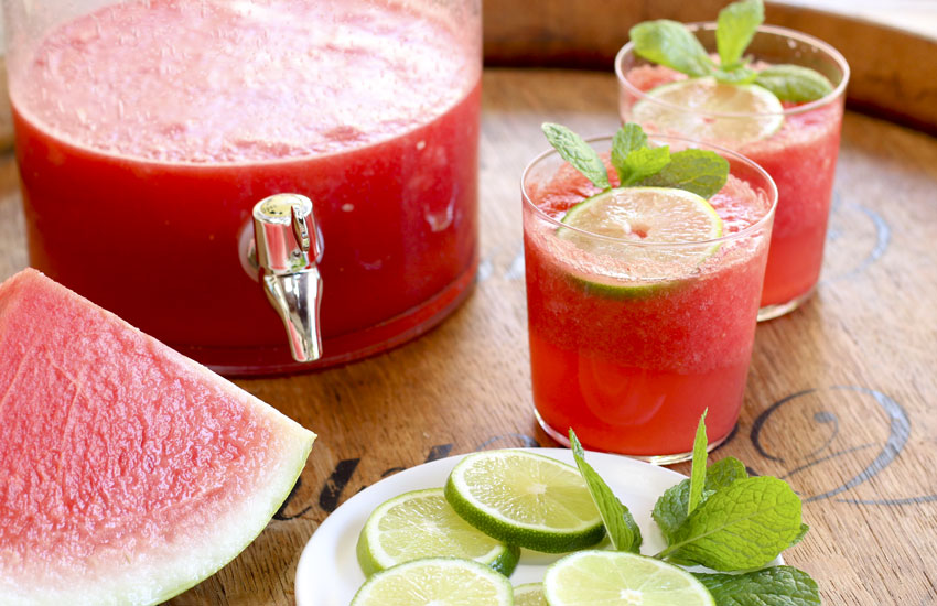 Watermelon Summer Cooler | Something New For Dinner