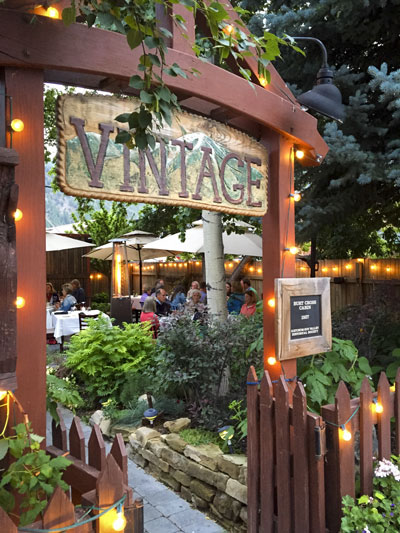 The Vintage Restaurant in Sun Valley, Idaho