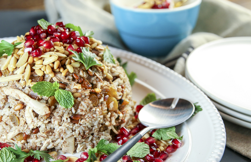 Lebanese Cinnamon Chicken Rice | Something New For Dinner