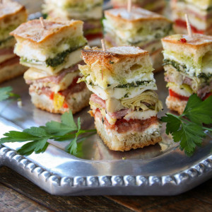 Italian Pressed Brick Sandwich | Something New For Dinner