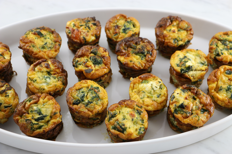 Spinach & Goat Cheese Quiches | Something New For Dinner