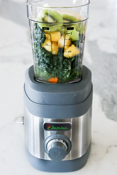 Make this Pineapple and Kale Anti-Inflammatory smoothie to increase your daily intake of fruits and vegetables.