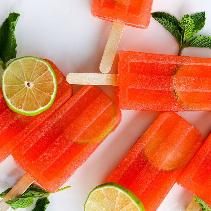 Grapefruit & Aperol Boozy Pops | Something New For Dinner