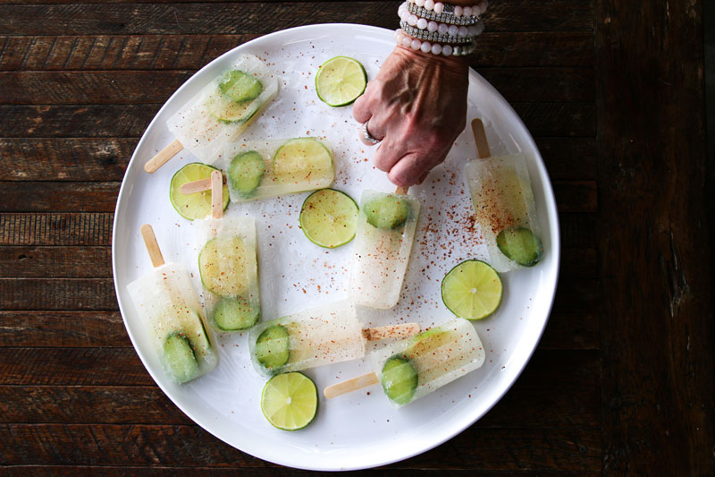 Tequila Lime Boozy Pops