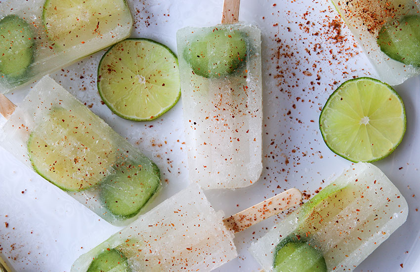 Tequila Lime Boozy Pops