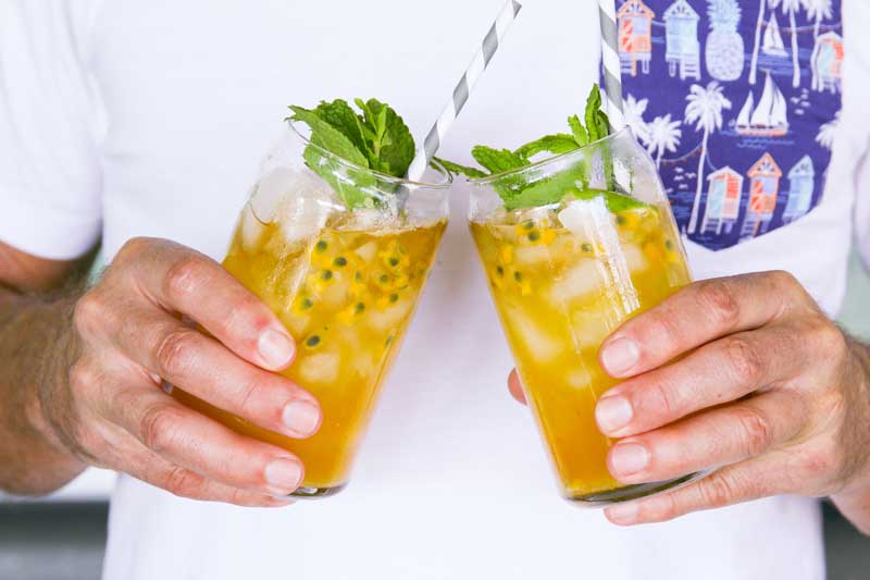 Passion Fruit Tequila Mojito | Something New For Dinner