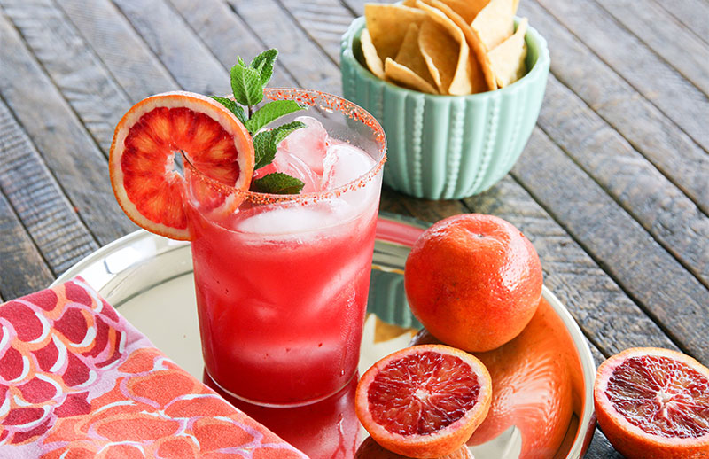 Blood Orange Margarita | Something New For Dinner