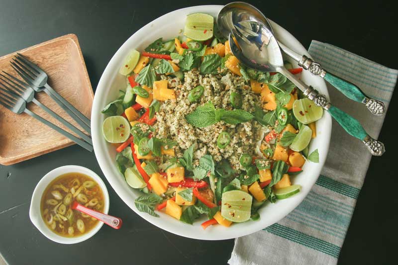 Easy & Healthy Larb Salad | Something New For Dinner